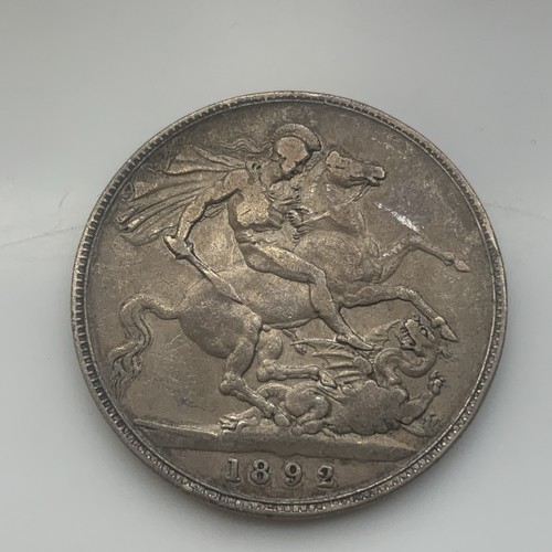 1892 vittoria corona testa - 1892, di