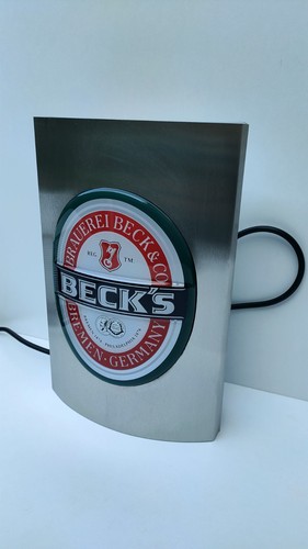 Insegna vintage luminosa birra