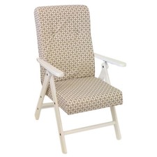 POLTRONA SEDIA RELAX IN LEGNO