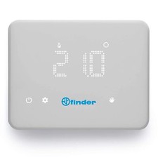 Finder BLISS Cronotermostato Connesso Comandabile Da App Wi-fi Bianco Mod.1C9190
