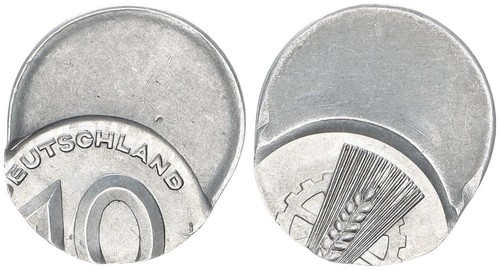 Ddr pfennig fehlprägung 60 - 10,
