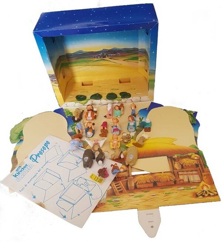 Kinder christmas presepe 1998 - christmas,