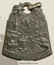 LA THUILE PORTA LITTORIA M1441 VALLE D’AOSTA MEDAGLIA SS VERGINE DELLA NEVE 1939