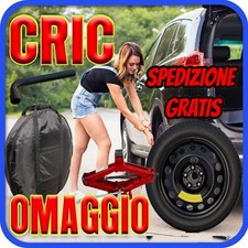 Ruotino Nissan Qashqai 17" Ruota di Scorta  kit Cric Chiave Sacca Crick Auto aa