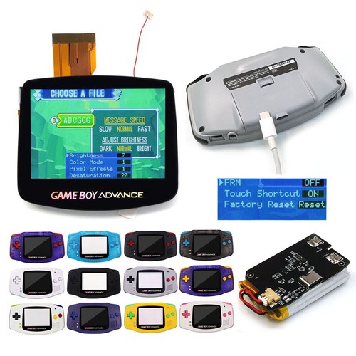 Gameboy advance ips schermo - advance, v5