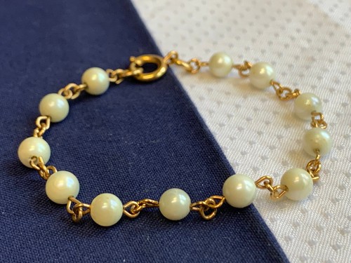 Bracciale vintage perle - bracciale,