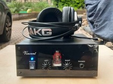 VINCENT KHV-111 AMPLIFICATORE PER CUFFIA IBRIDO BLACK