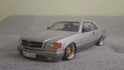 Autoart mercedes 500 - mercedes, sec