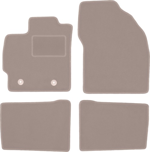 Tappetini velluto beige - tappetini,