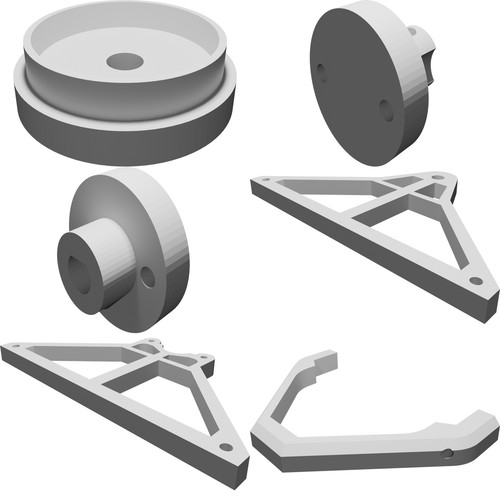 Jig avvolgitore bobina tesla - jig,