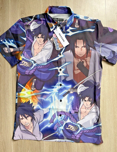 Camicia naruto reason - x, sasuke