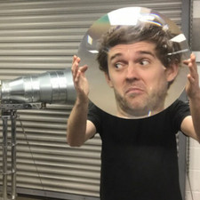 Lente Fresnel 230 mm plastica