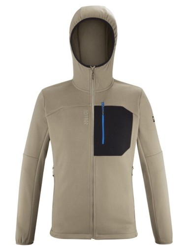 Millet cimai pile hoody - millet,