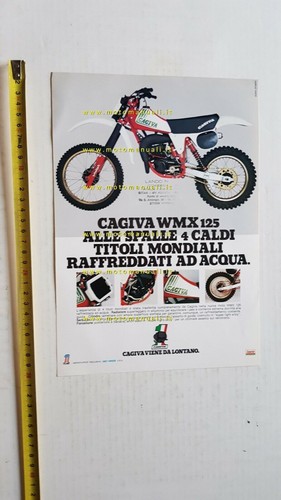 Cagiva cross wmx 125 - cross, 1980