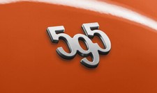 Emblema 595 abarth logo badge - 595,