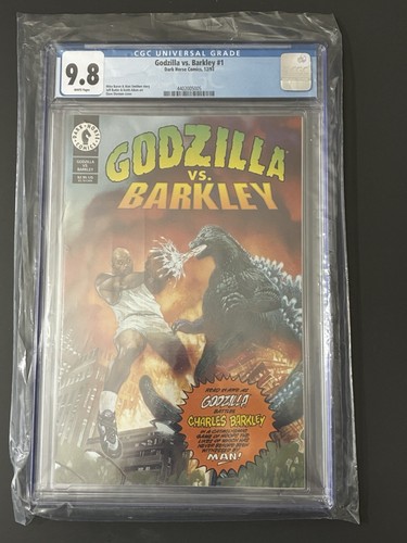 Godzilla barkley 1 rara - godzilla, vs