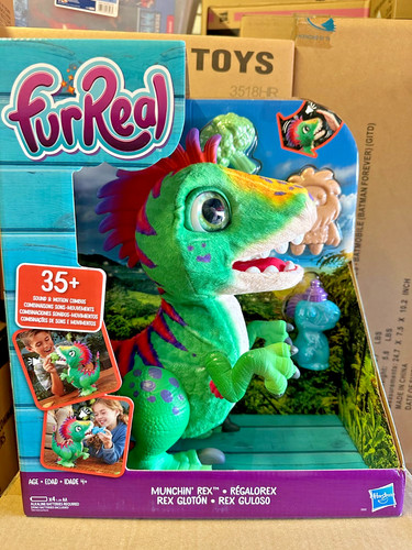 Furreal munchin rex baby - baby, t-rex