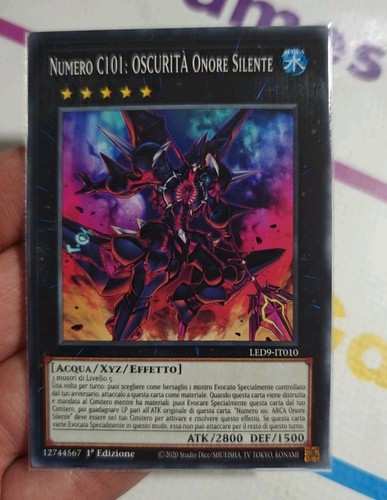 Numero c101 oscurita onore - numero,