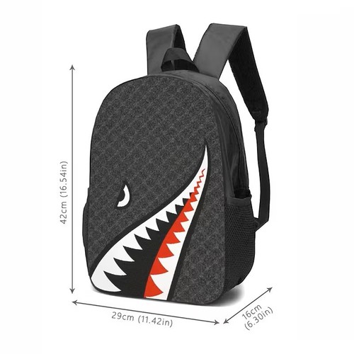 Zaino shark bocca squalo borsa - zaino,