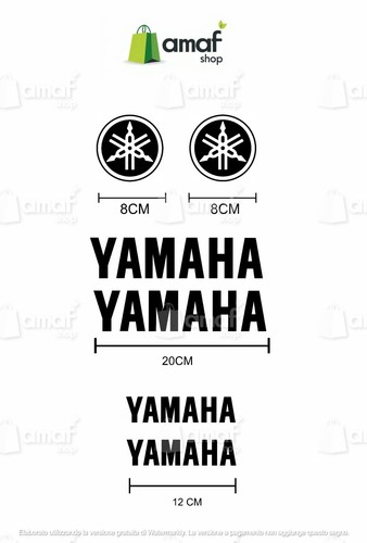 Adesivi yamaha resistenti - resistenti, per