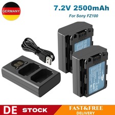 2x batteria NP-FZ100 + doppio