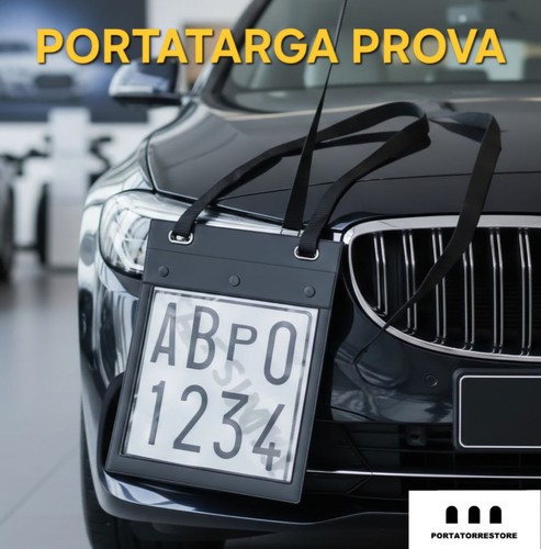 Portatarga prova - portatarga,
