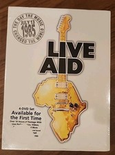 RARE & OOP Live Aid 4-DVD Box