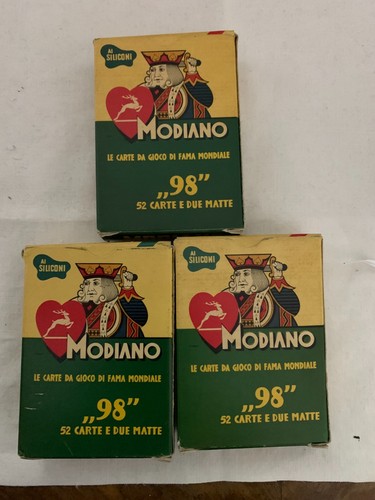 Carte gioco vintage modiano - vintage,