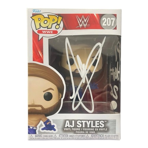 Jsa autografato styles wwe - jsa, aj