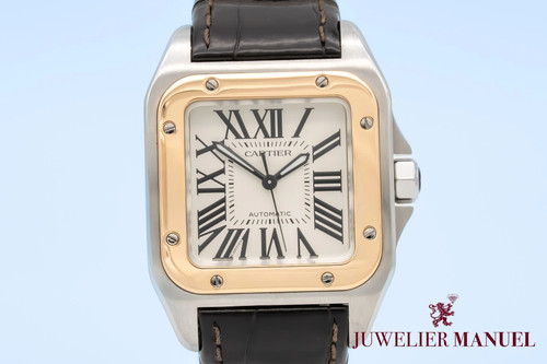 Cartier santos 100 - santos,
