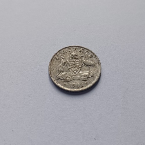 Moneta silver pence 1962 - moneta,