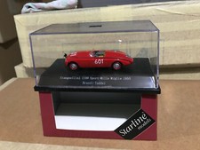 STANGUELLINI 1100 SPORT MILLE MIGLIA 1950 - BRANDI - TADDEI - SCALA 1/43