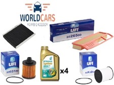 KIT TAGLIANDO 4 FILTRI UFI 4LT