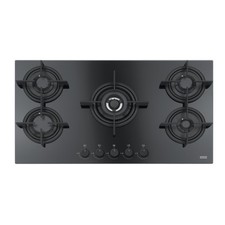 FRANKE FHCR 905 4G TC HE BK C PIANO COTTURA 88CM 5 FUOCHI IN CRISTALLO NERO