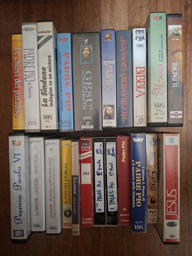 Lotto vhs 1 dvd - 21,