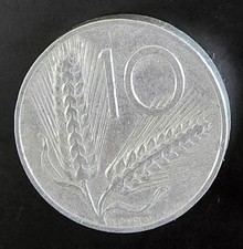 10 Lira/Coin  Italian/ Lire/