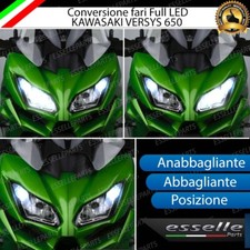CONVERSIONE FARO LED KAWASAKI VERSYS 650 2015-20 ANABB + ABBAGLIANTE + POSIZIONE