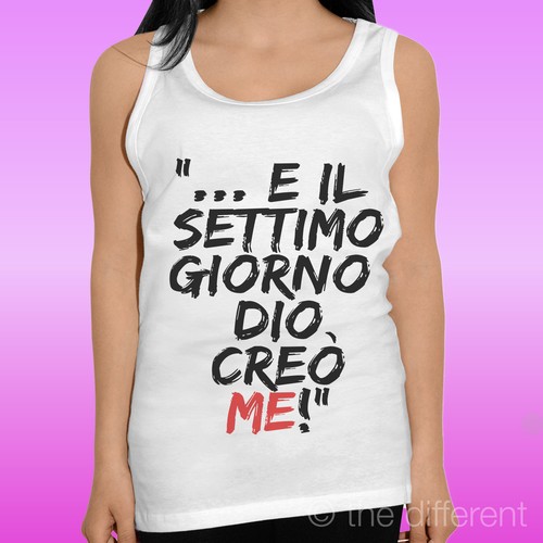 Canotta shirt donna - canotta,