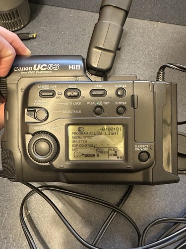 Videocamera canon ucs3 hi8 - videocamera,