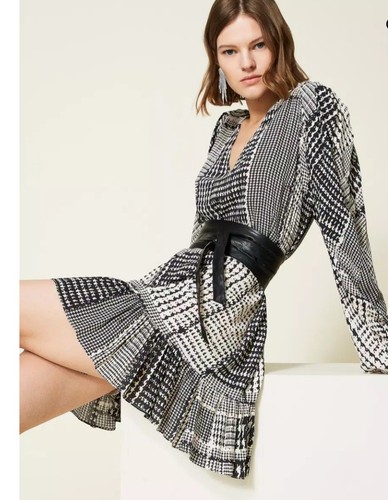 Twinset abito 40 crepe - twinset, tg