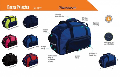 Borsa palestra givova calci - borsa,