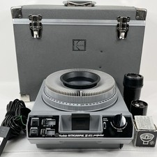 Proiettore diapositive Kodak Ektagraphic III ATS Carousel perfettamente funzionante obiettivo extra