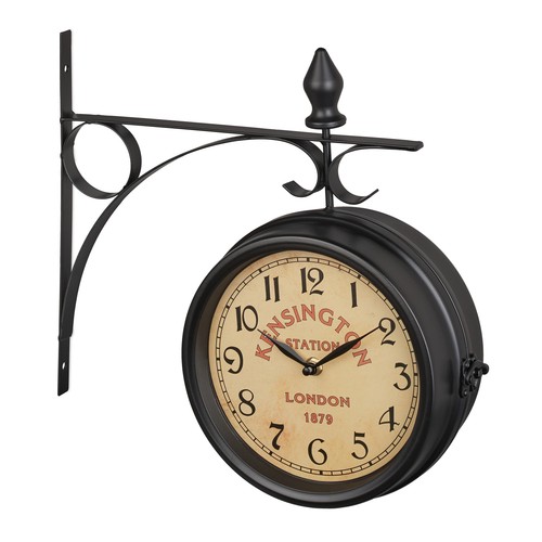 Orologio bifacciale stile - orologio, in