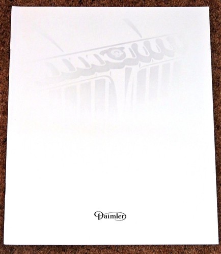 Brochure vendita daimler xj40 - daimler,