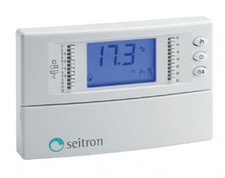 SEITRON FREETIME CRONOTERMOSTATO DIGITALE GIORNALIERO CALDO/FREDDO ART.TCD01B