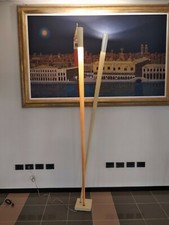 Lampada da terra BAMBOO VIA BIZZUNO A4.501, in FIBRA DI VETRO E METALLO 75W 20W