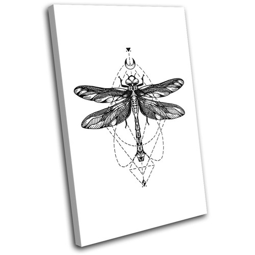 Libellula tatuaggio schizzo - libellula,