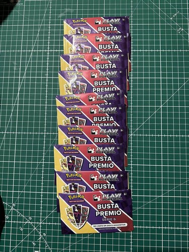 Bundle bustine x10 pokémon - x10,