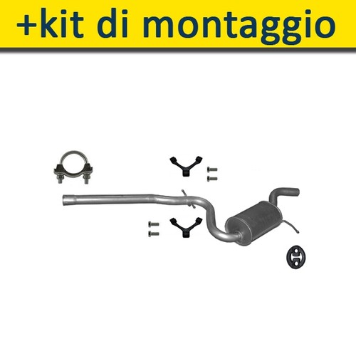 Silenziatore marmitta - silenziatore,