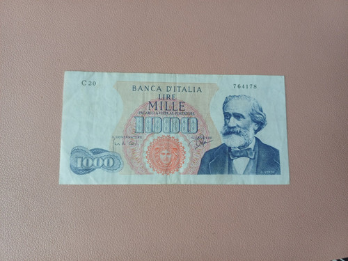 Banconota 1000 lire - lire, 1
